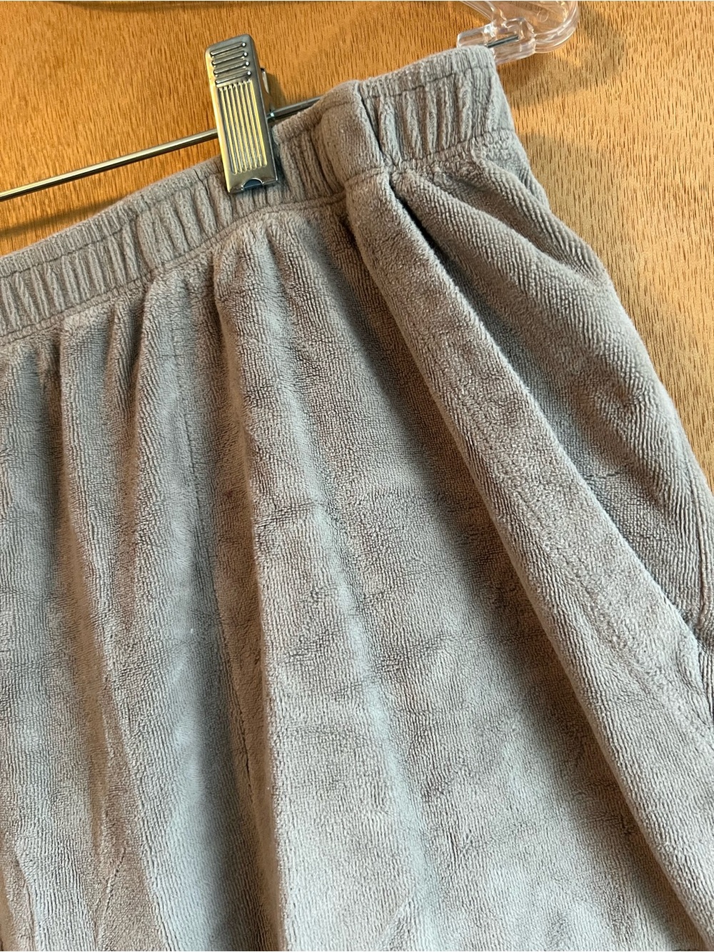 aerie Soft Gray Terry Skirt with Elastic Waist part of set